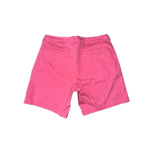 Mack Weldon Mens Maverick Tech Chino Short Sconset Red 7 Inch Short 34W - Picture 5 of 6